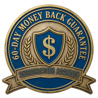 60-Day Money-Back Guarantee. No Questions Asked.